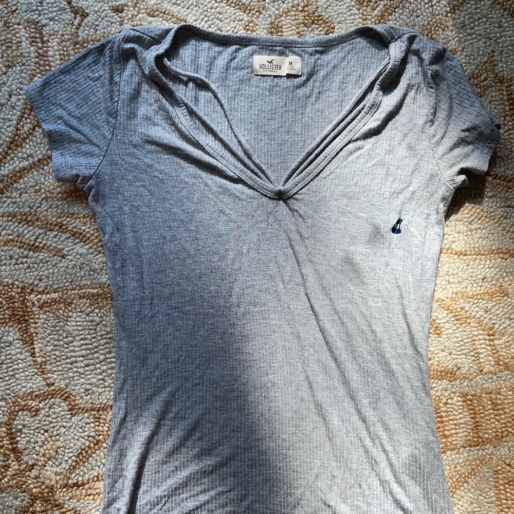 Hollister medium shirt w/ neck straps